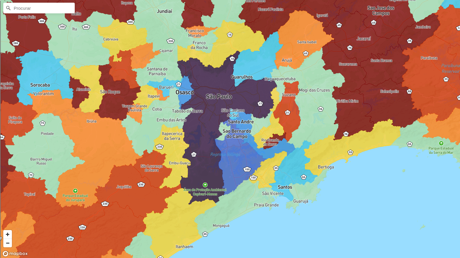  Melhores municípios para expandir